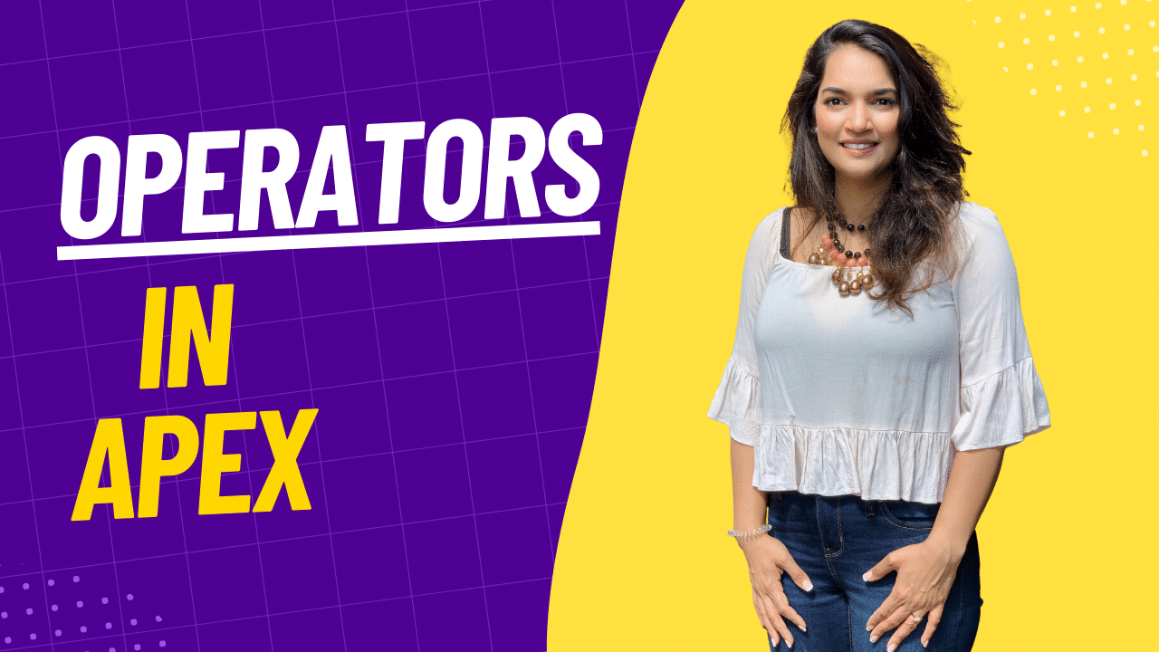 Operators in Apex