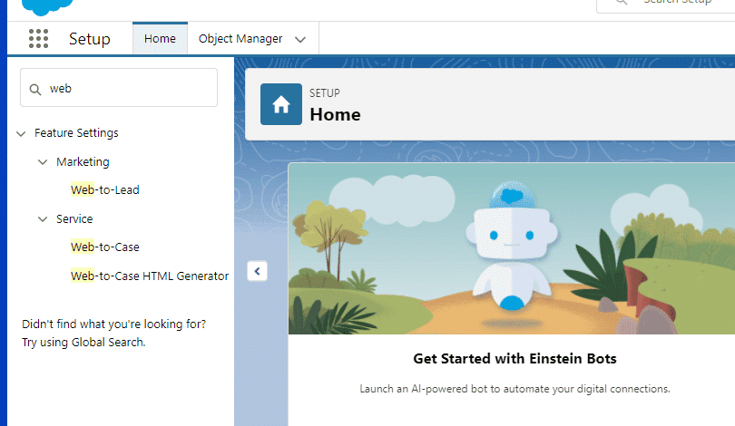 Web-to-Lead Salesforce
