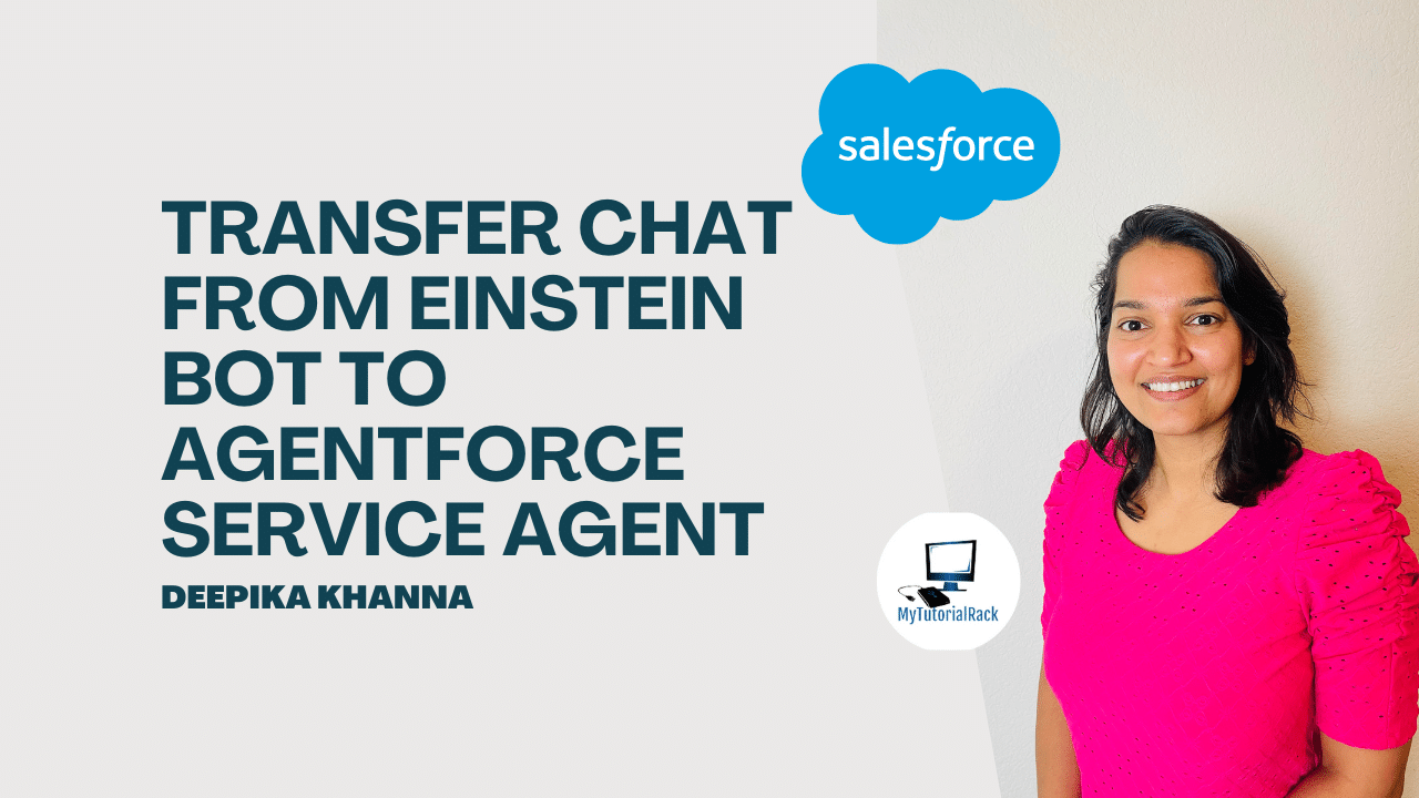 Transfer Chat from Einstein Bot to Agentforce Service Agent