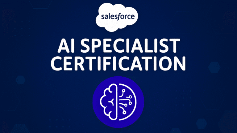 Salesforce Agentforce Specialist Certification