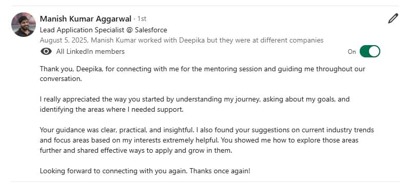 Deepika Khanna Review